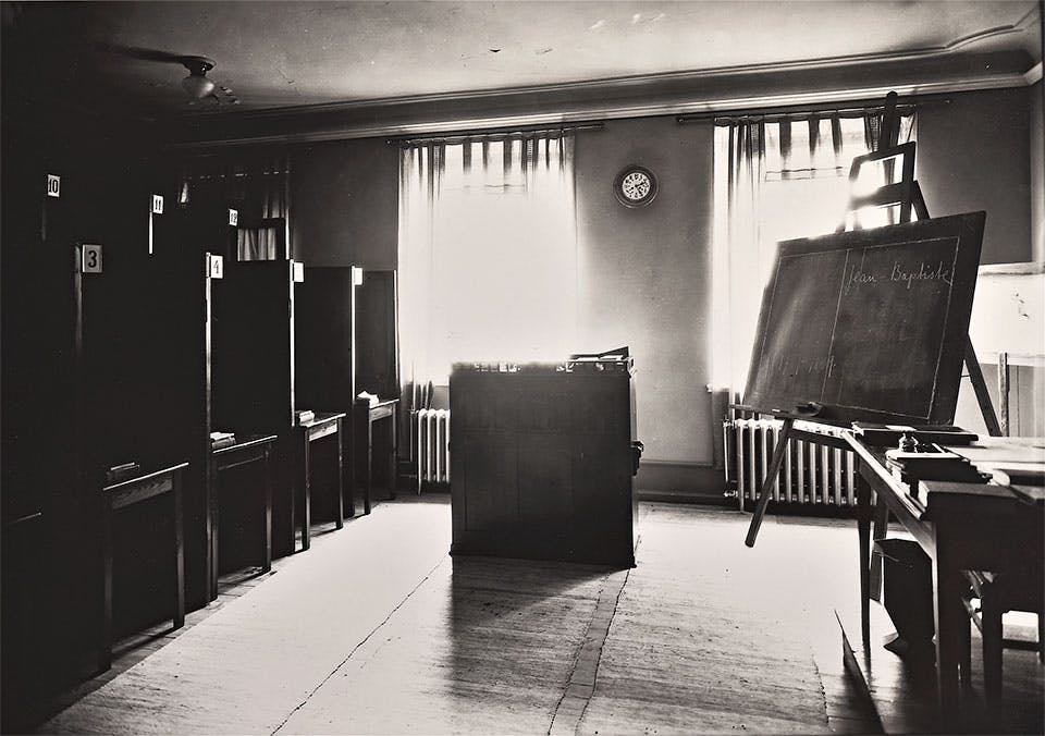 vaxjo fangelse skolsal 1929